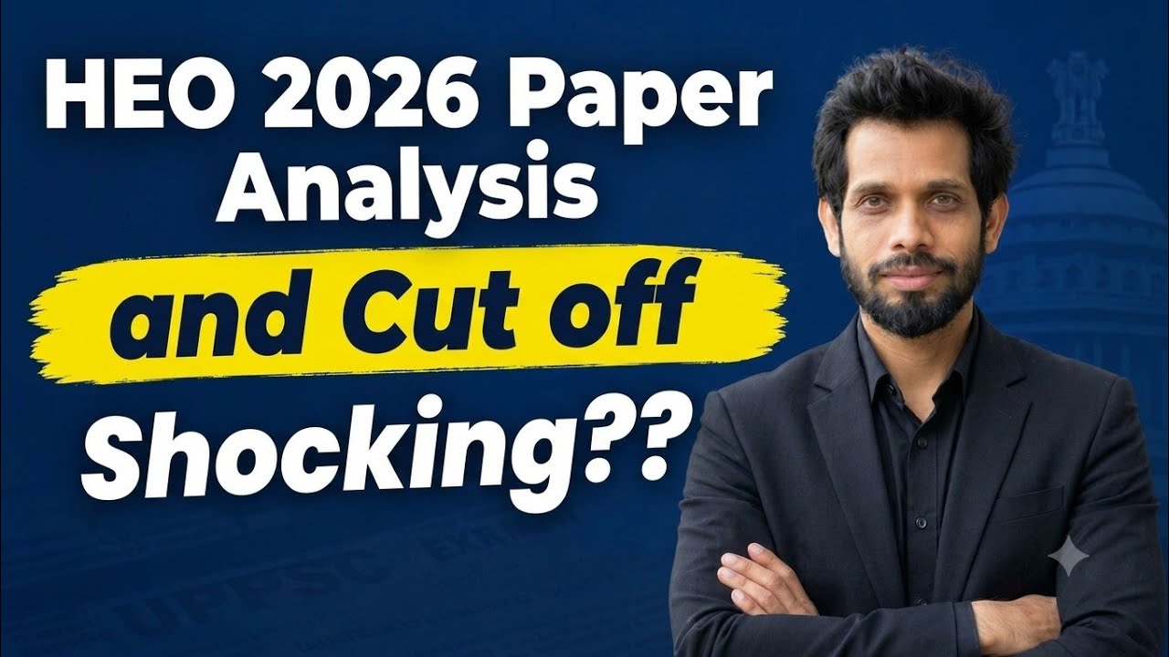 HEO Exam Analysis 2026: कैसा रहा Paper? Safe Score & Cut Off