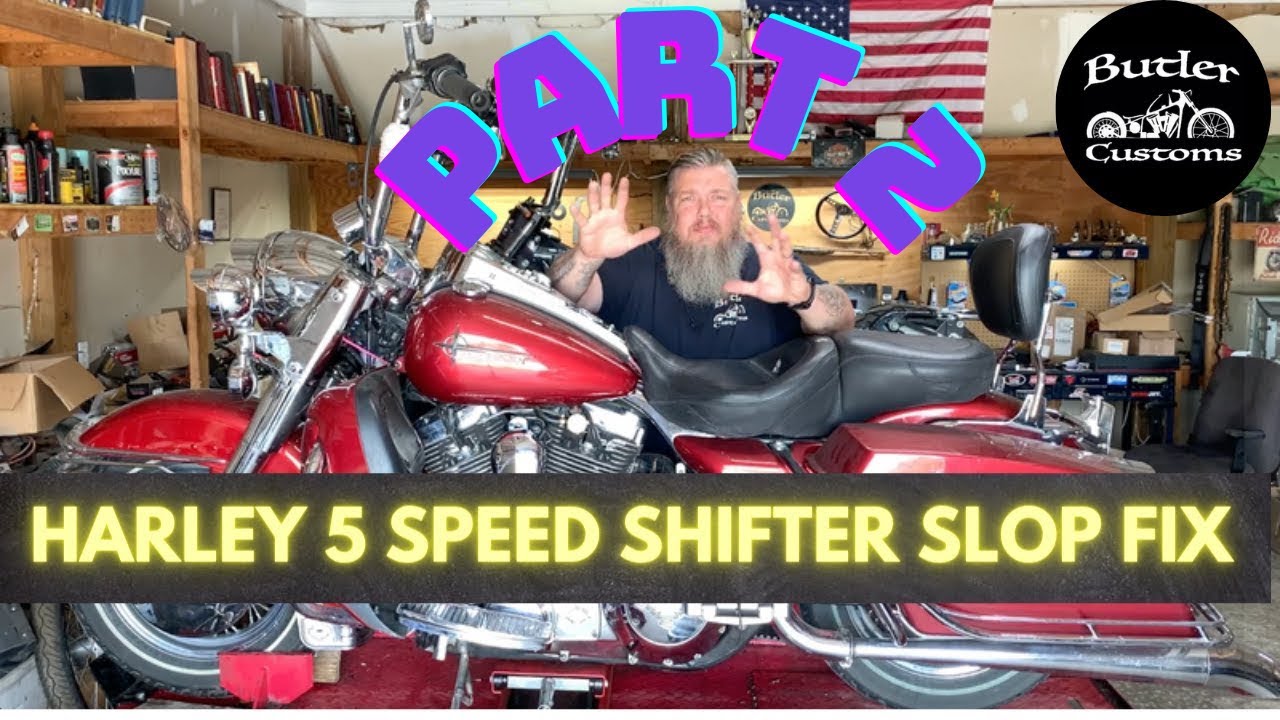 Part 2 of Harley 5 Speed Shifter Slop Fix. Inner and Outer Primary Removal. Shaft lever replacement.