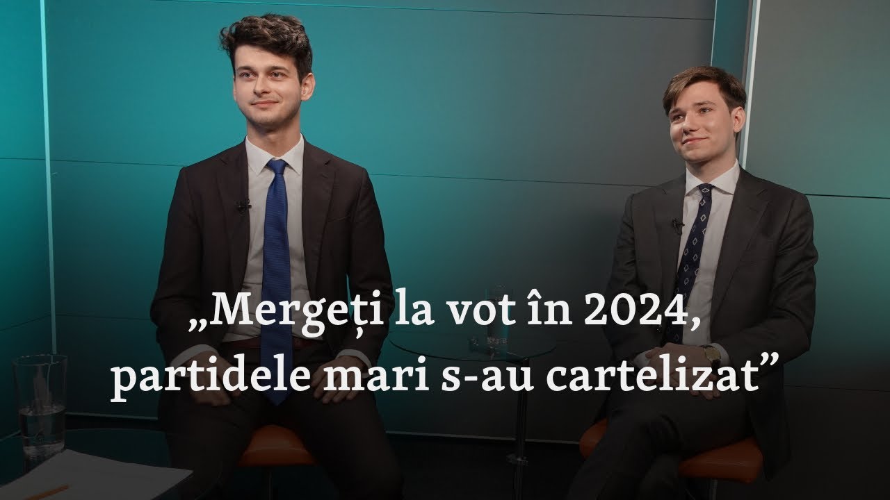 Politica la minut | Mesaj pentru tineri: Mergeți la vot în 2024, partidele mari s-au cartelizat