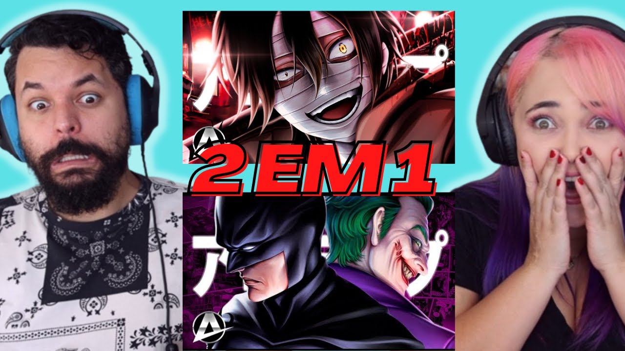 2 EM 1 ANIRAP Os Três Finais | Batman e Coringa e Zack Foster | Impulso Assassino // REACT
