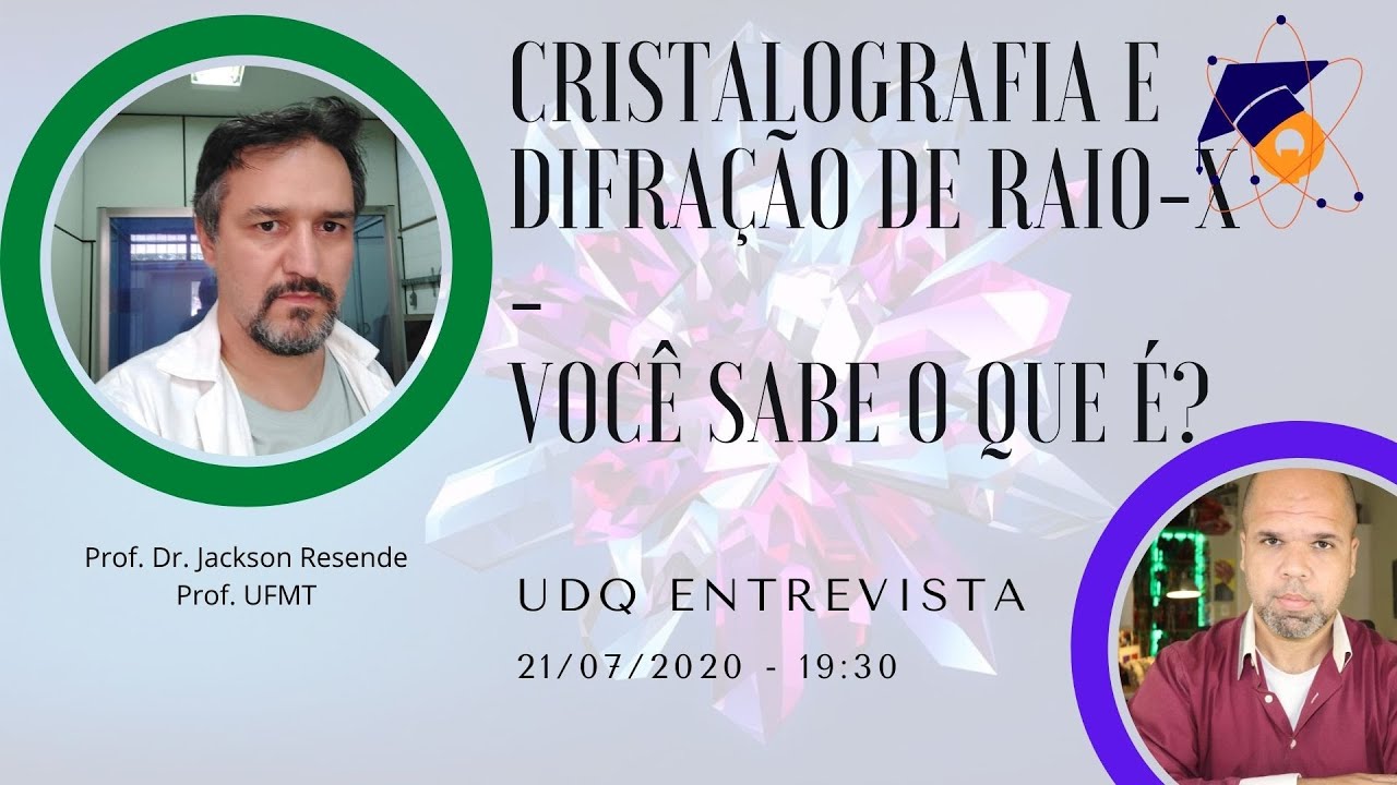 O poder dos Cristais!! Como funciona a Cristalografia?| Entrevista com Prof. Jackson Resende