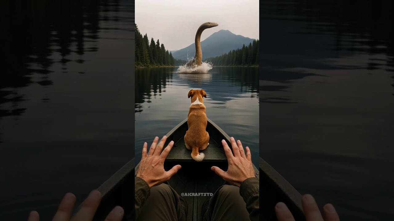 Loch Ness Monster Sighting 🌊🦕#lochnessmonster #nessie #shorts #legend #mystery #scotland