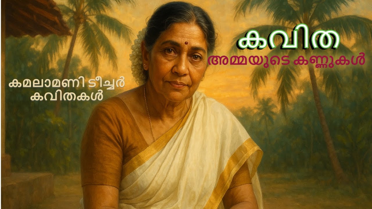 അമ്മയുടെ കണ്ണുകൾ | കമലാമണി ടീച്ചർ കവിതകൾ ||