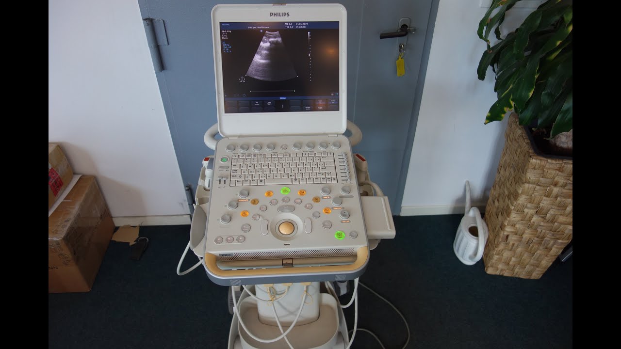 Philips CX50 portables Ultraschallgerät mit 3 Sonden und Cart www.used-medical-equipment.de