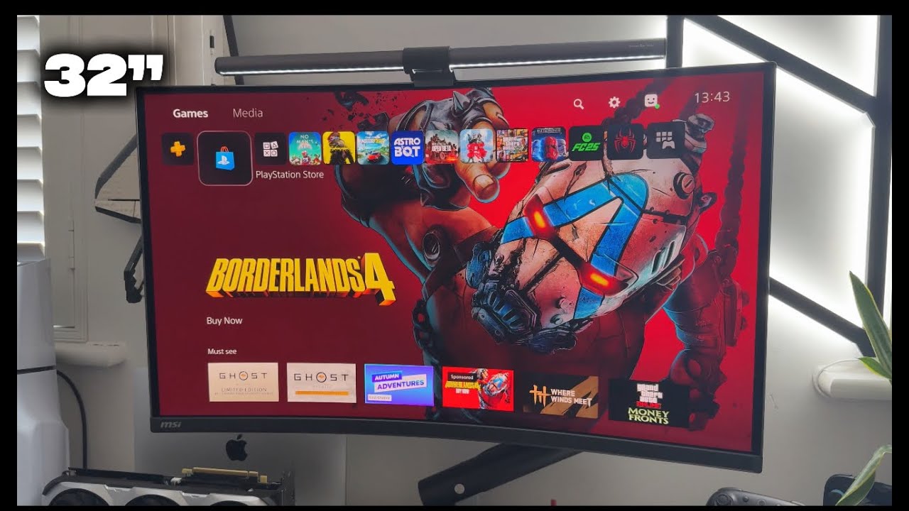 MSI QD-OLED Curved Gaming Monitor (MPG 321CURX)