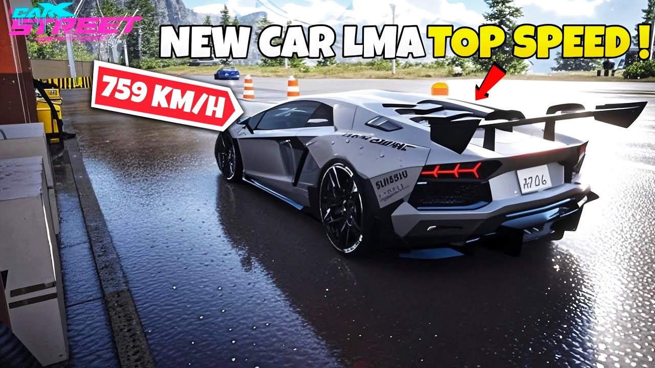 Carx street New Car LMA Top Speed 759 KM/H It’s Crazy || Carx Street 4k Max Graphics Gameplay ||