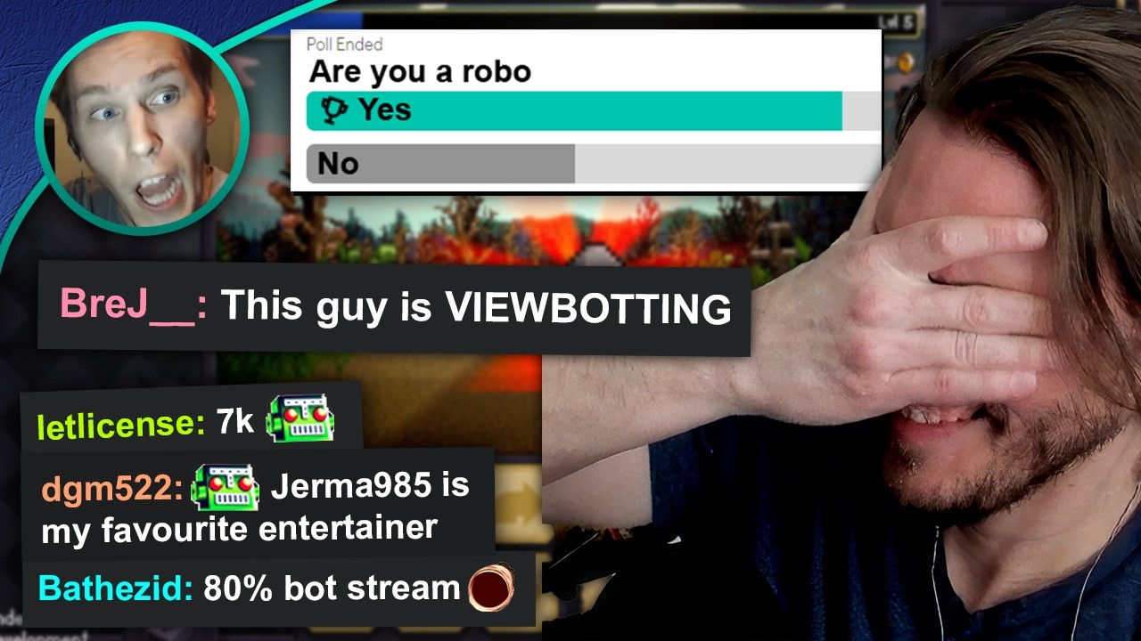 Jerma - My Streamer is a VIEWBOTTER