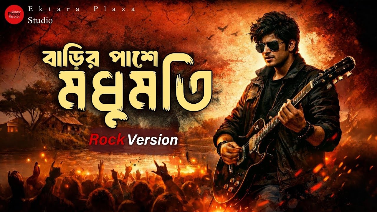 Barir Pashe Madhumoti | Rock Version | বাড়ির পাশে মধুমতি | Ektara Plaza Official 