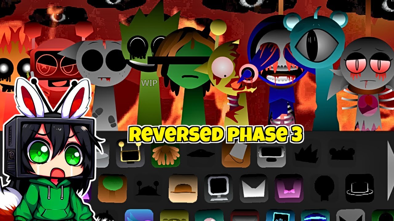 FUNBOT QUIERE ACABAR CON PINKI 💀 en SPRUNKI REVERSED PHASE 3 MOD OC INCREDIBOX