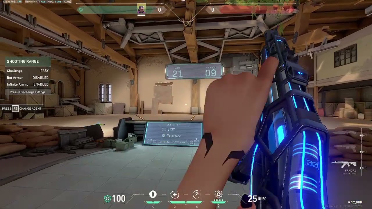 Azure AI aimbot+triggerbot valorant showcase using makcu  with sunshine and moonlight undetected