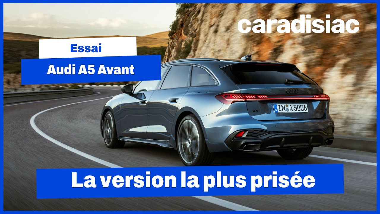 La nouvelle Audi A5 d&eacute;m&eacute;nage en break