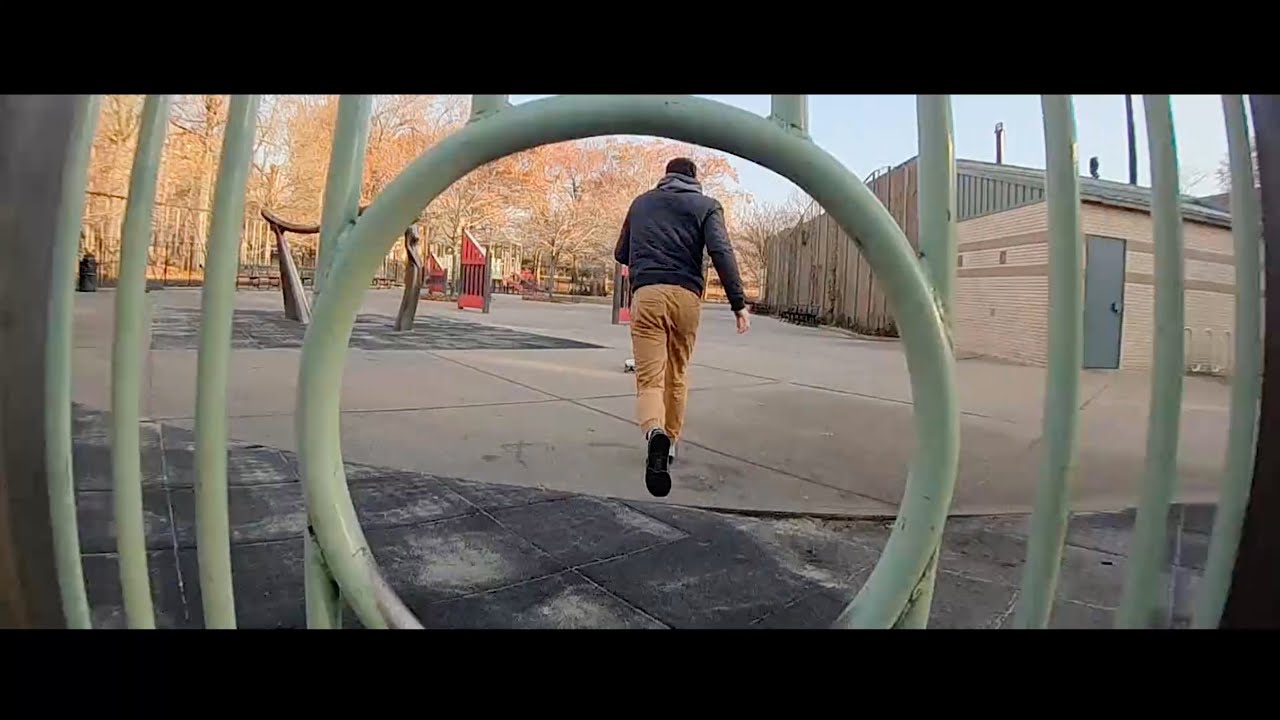 Micro FPV Drone Skateboarding - Runcam Split Mini Cinewhoop