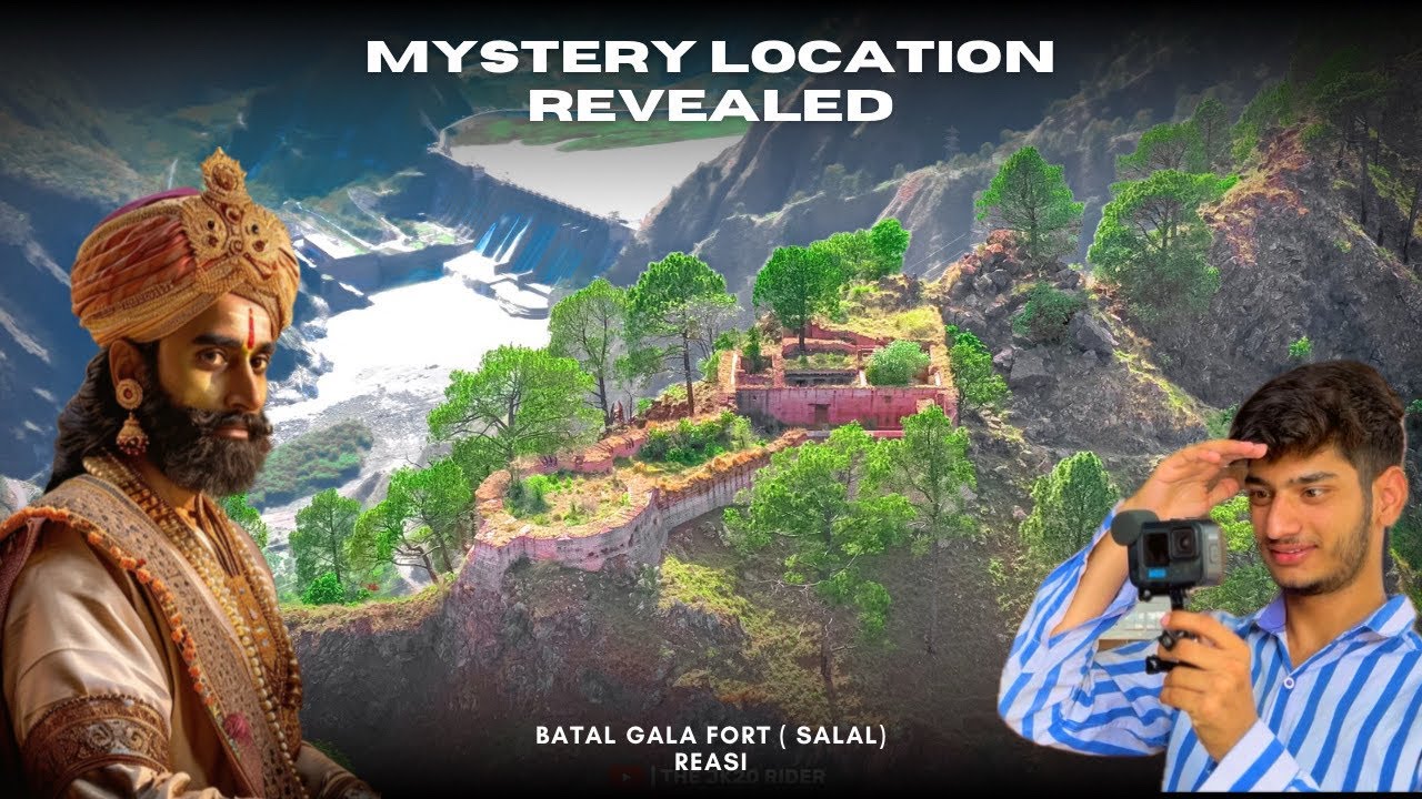 Hidden Gem in Reasi ( Jammu & Kashmir ) ~ I Explored Vintage Fort - Batal Gala Fort / The jk20 Rider