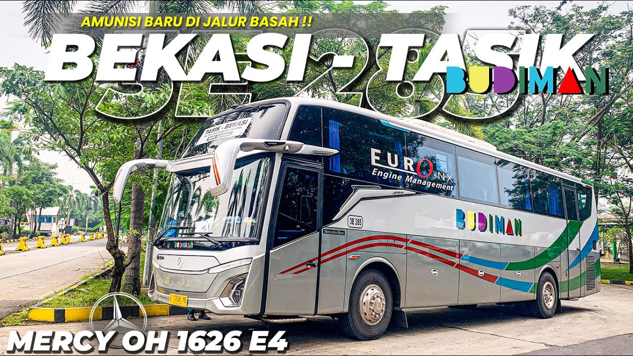 BUS BARU DI JALUR BASAH 😎‼️ || TRIP BUDIMAN 3E 285 