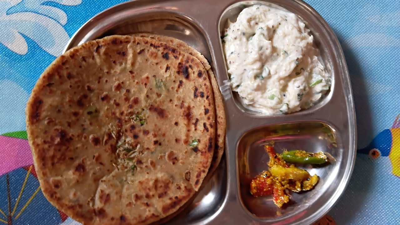 Muli paratha & muli ka rayta recipe 😋 | मूली के  पराठे 