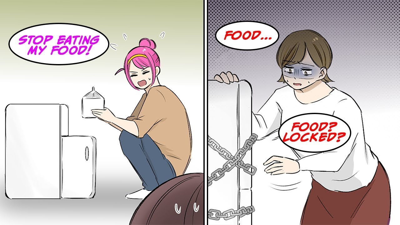 [Manga Dub] My brother's wife kept stealing stuff from our fridge, so I locked it up… But then…