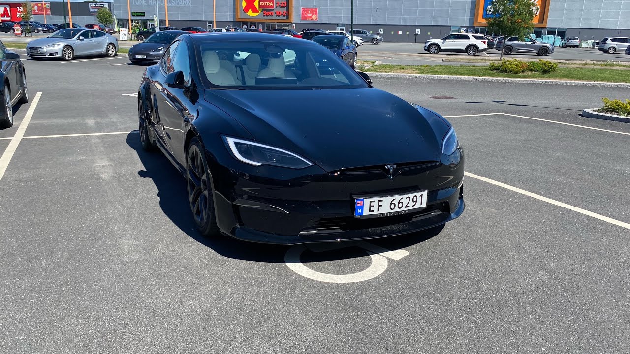 Tesla model S Plaid. verdens raskeste bil.