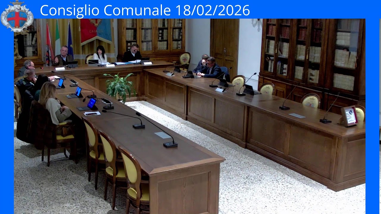 Consiglio Comunale  - Mercoledì 18 febbraio  ore 18.00