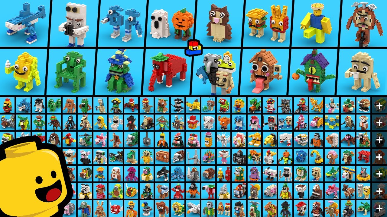 LEGO Steal a Brainrot: How to Build EVERY Brainrot (UPDATED! 250+ Minifigures!)