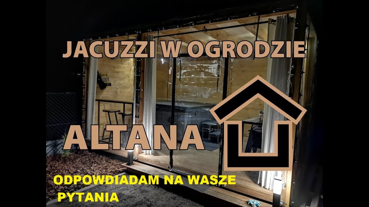 Jacuzzi w ogrodzie ALTANA część 2 - odpowiadam na pytania z komentarzy.