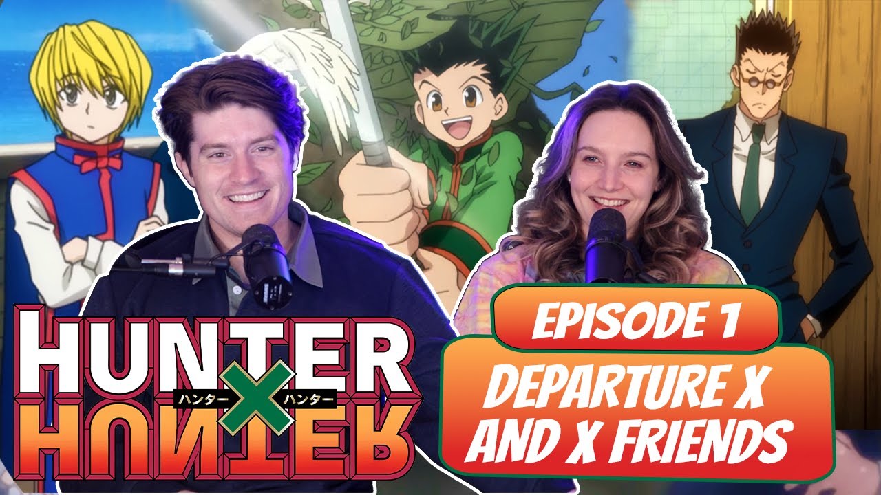 GON'S ADVENTURE BEGINS! | Hunter X Hunter Married Reaction | 1x1, "Departure x And x Friends"