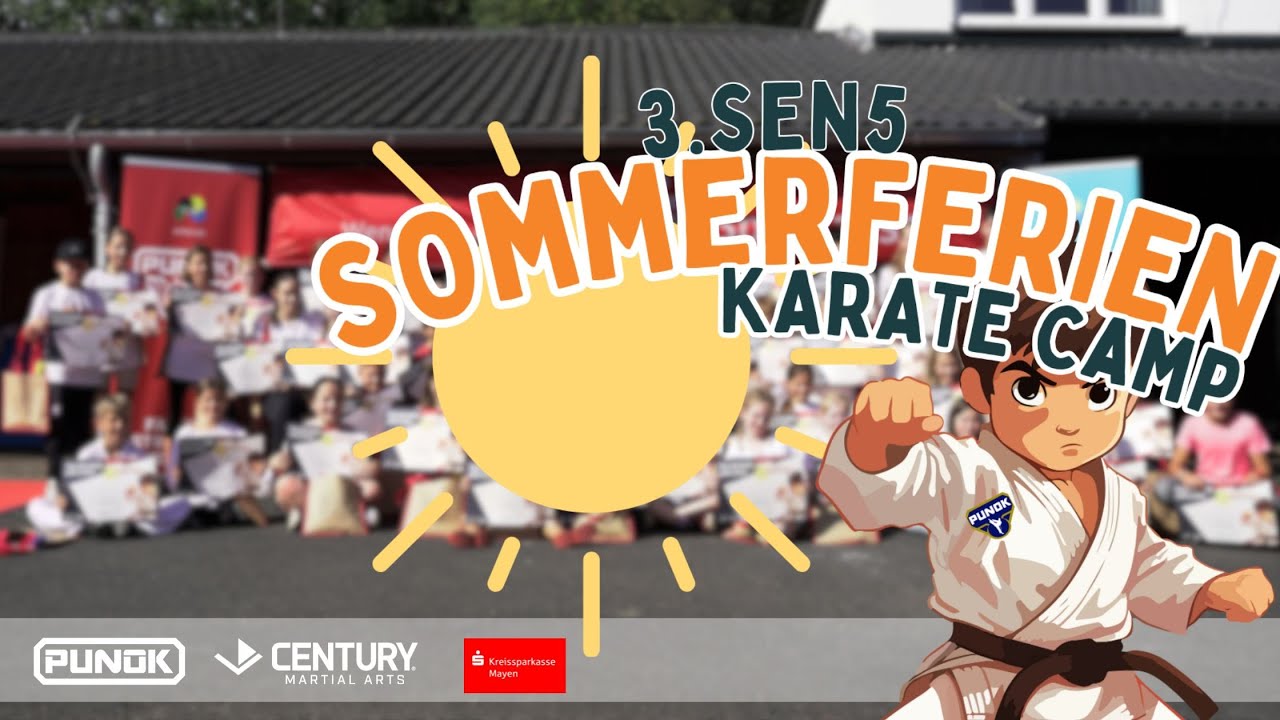 3. Sommerferien Karate Camp 2024 in Kelberg/Eifel