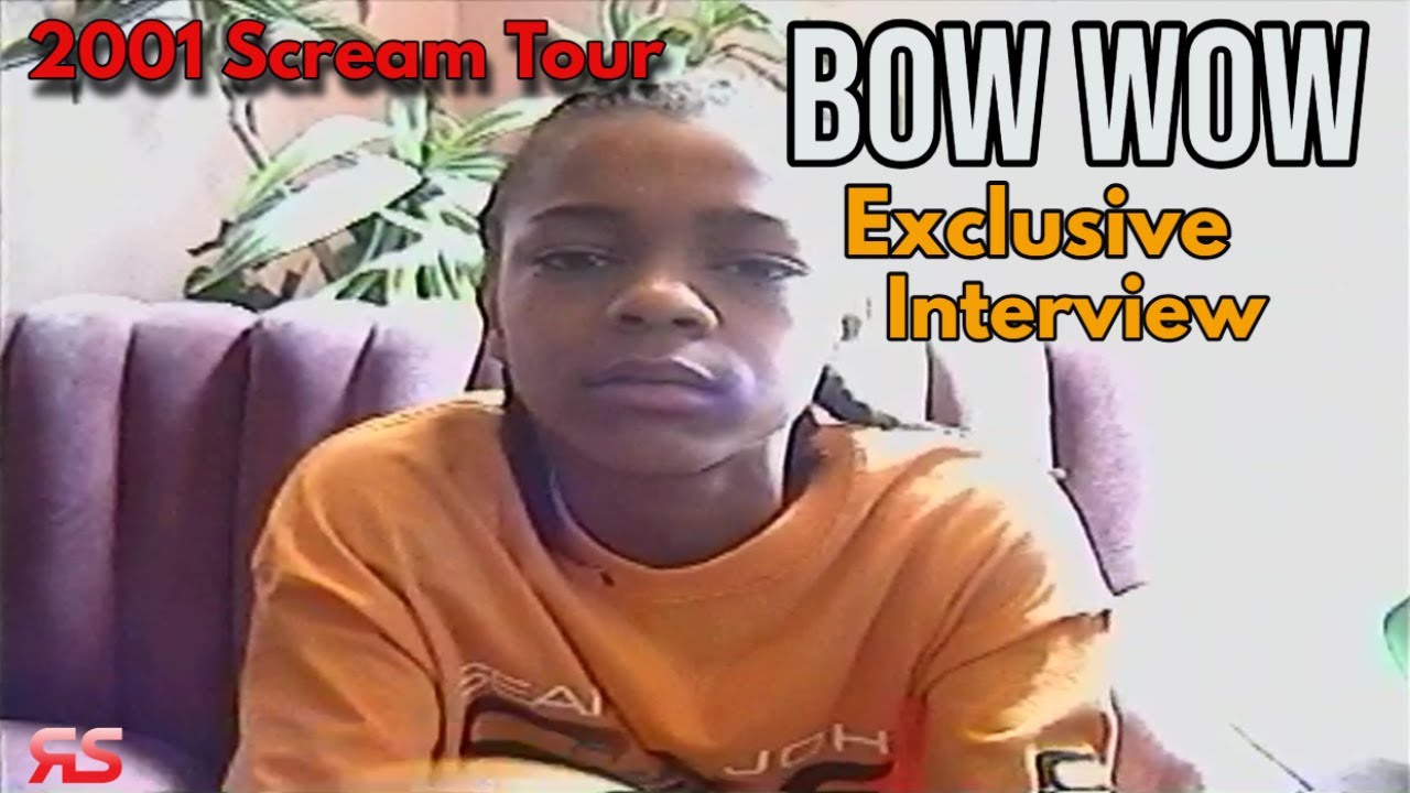 Bow Wow Exclusive Interview | Scream Tour 2001 (Rare Footage)