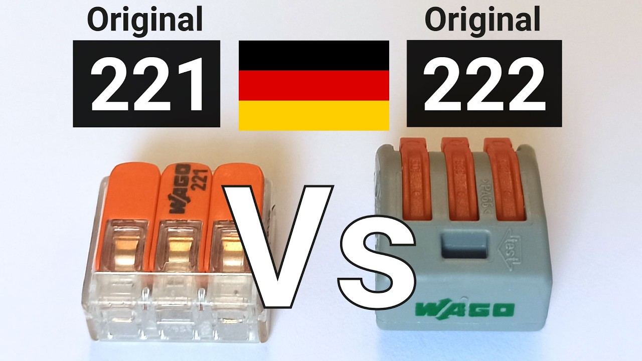 Wago 221 vs 222 1,5 2,5 4mm2 Current test