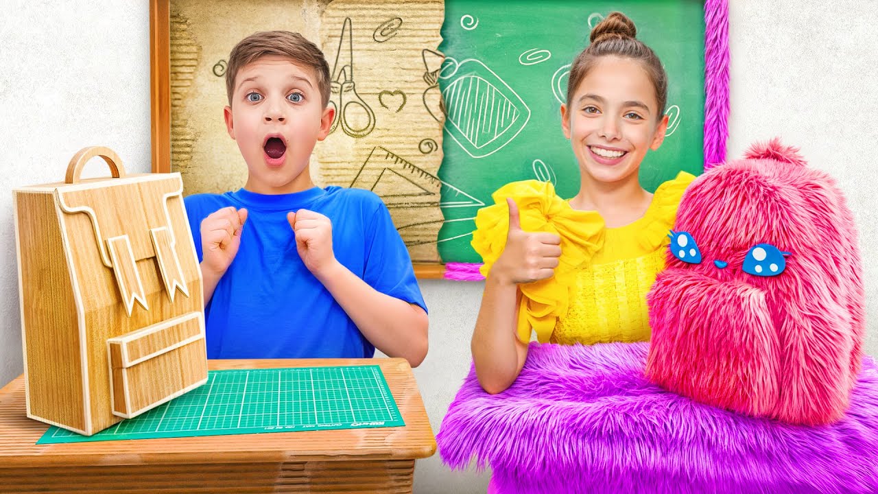 Un Día Mágico en la Escuela con Mochilas Sorprendentes