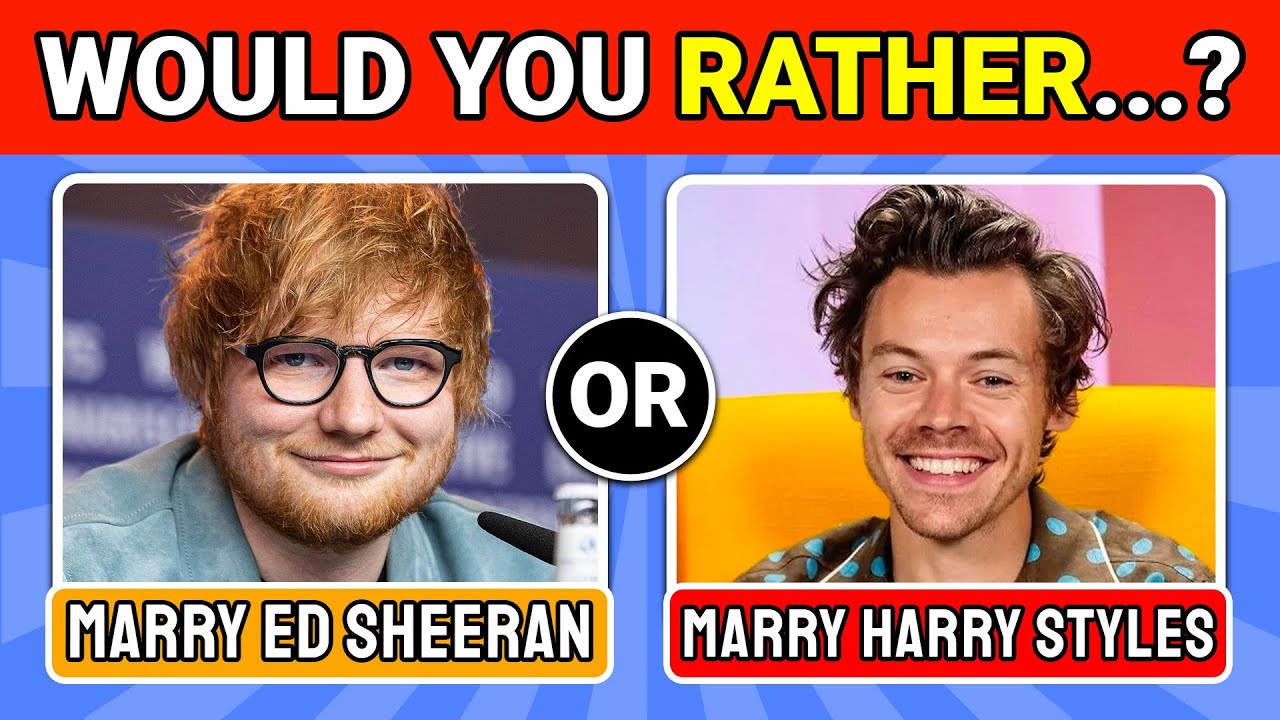 WOULD YOU RATHER  - SINGERS & MUSIC EDITION!