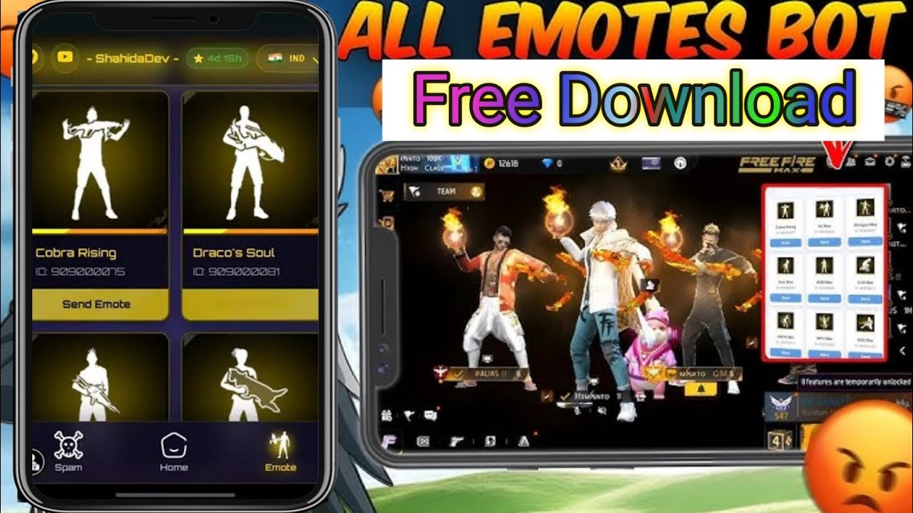 NGK EMOET PRO Free Setup video all Server working ff an ff max working 100% an antiban emoet panel