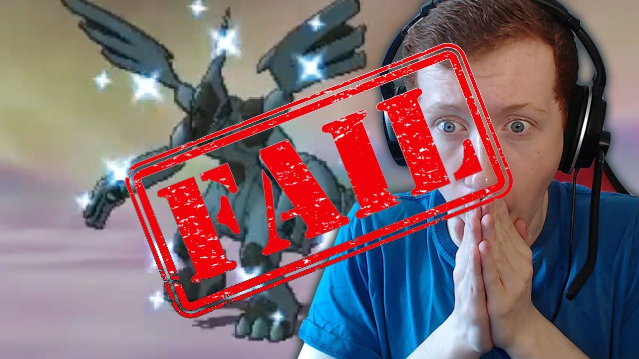 FAILED!? - SHINY ZEKROM FAIL - Pokemon ORAS - Shiny FAILURE #1!
