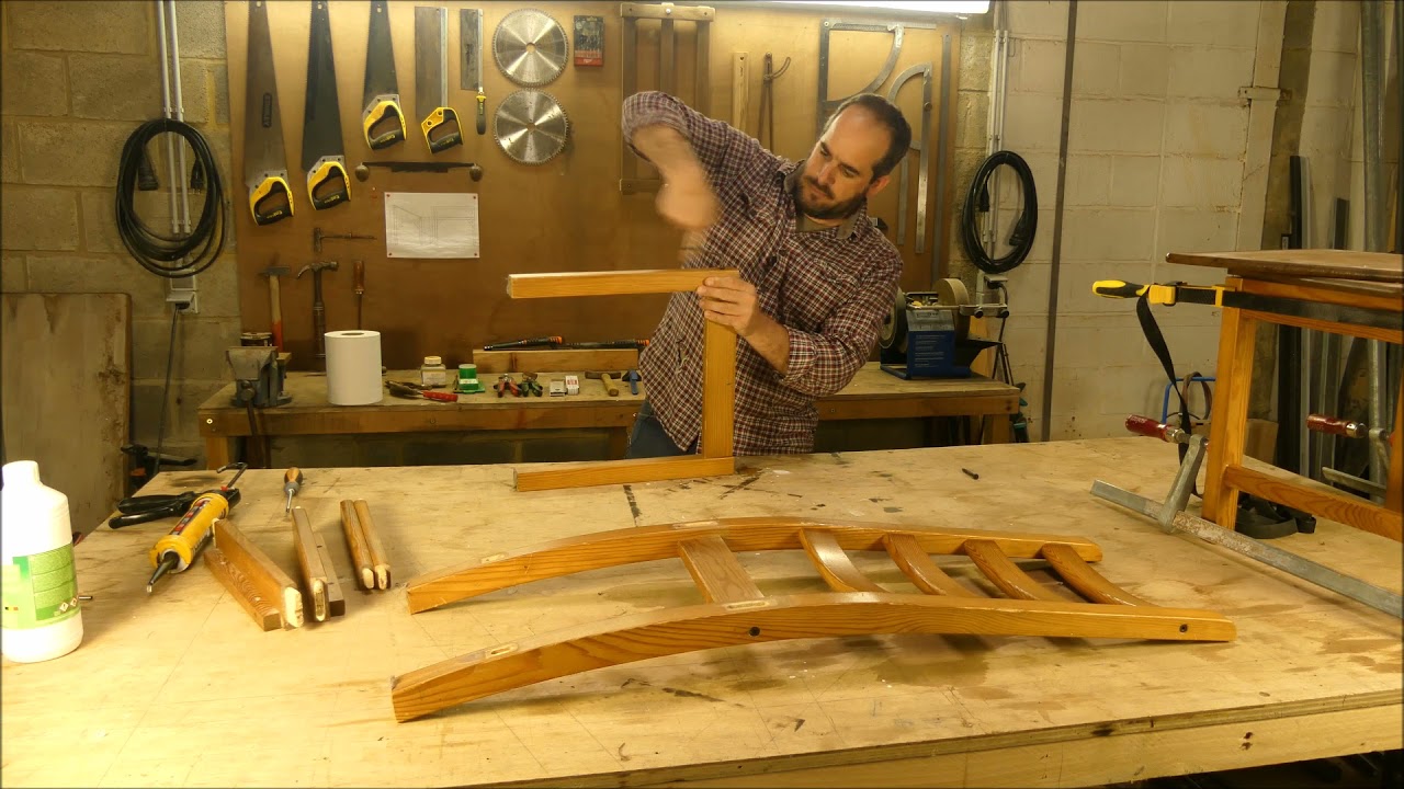 Comment réparer/recoller une chaise 2 ème partie