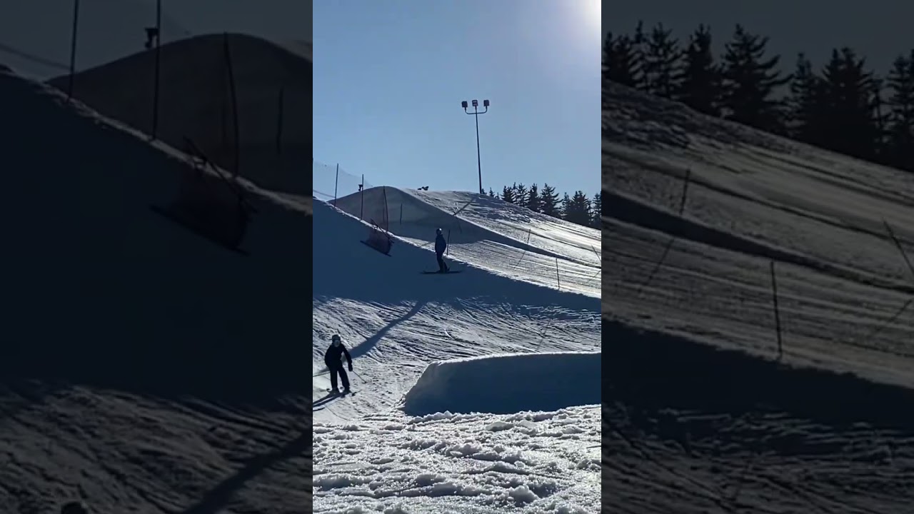 RAINBOW RAIL #skiiing #skiingstunts #skilife #winsport