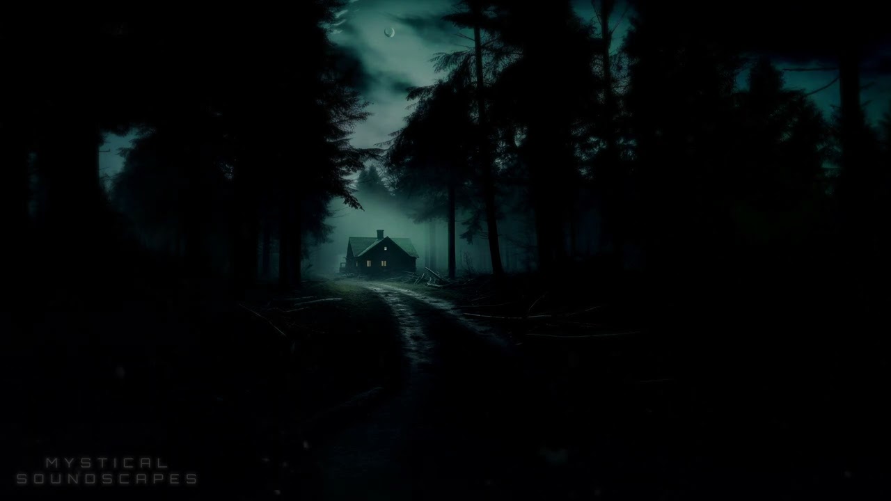 The Hours Of Solitude | Desolate Cabin In Forest | HORROR AMBIENCE | 1 Hour | 4K