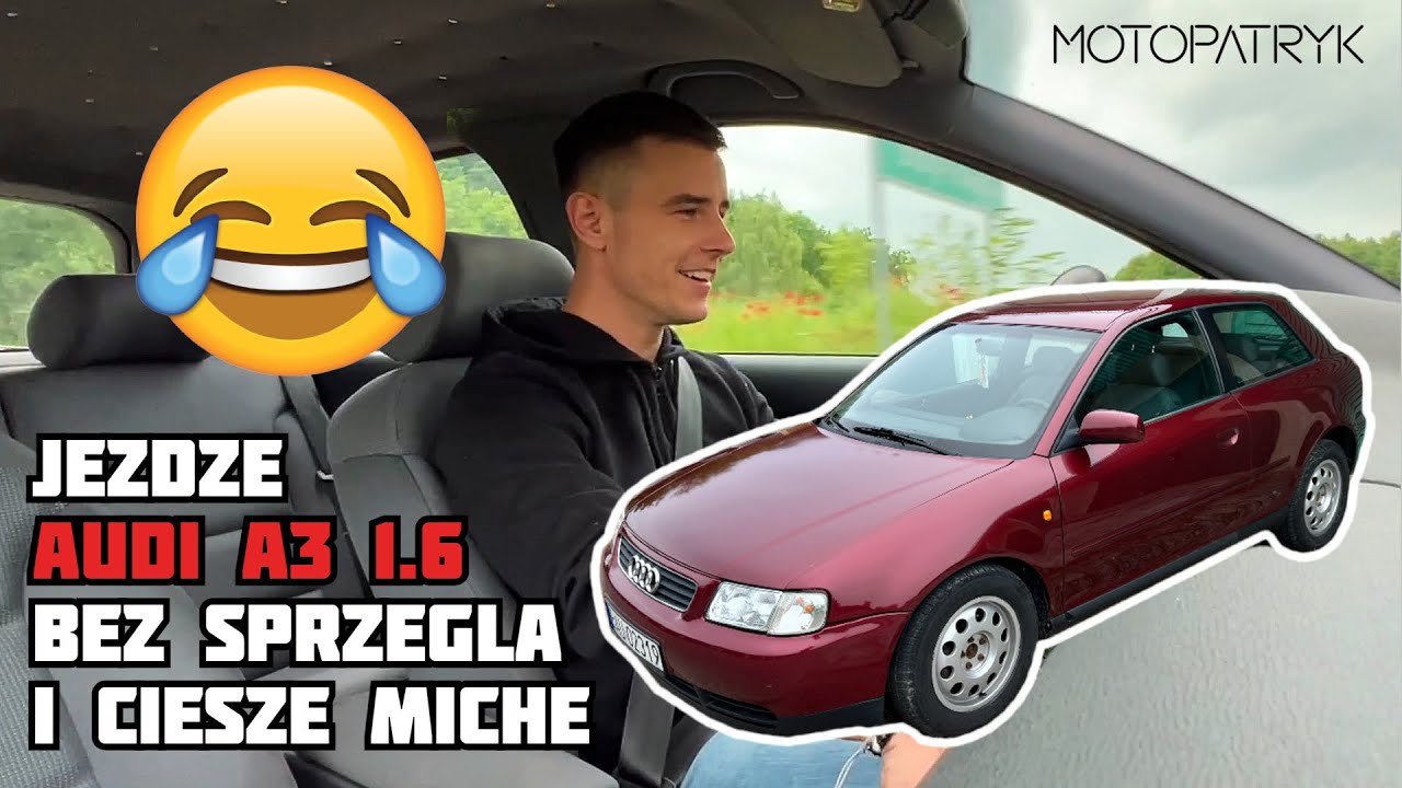 (76) BEZ SPRZĘGŁA - AUDI A3 8L 1.6 2000r. 🚗 opinie, jakość, jazda, wnętrze - MOTOPATRYK -