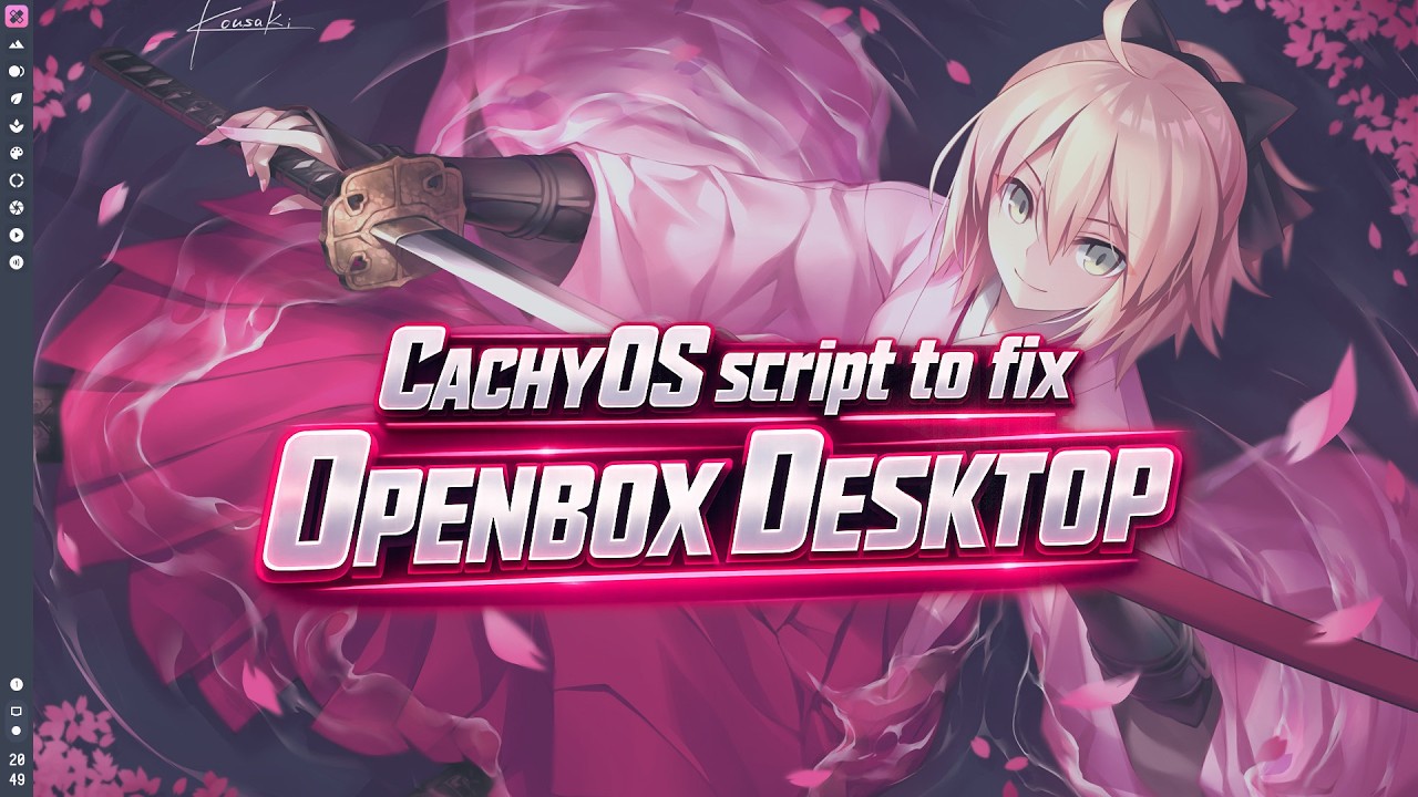 CachyOS Новый оригинальный скрипт Openbox