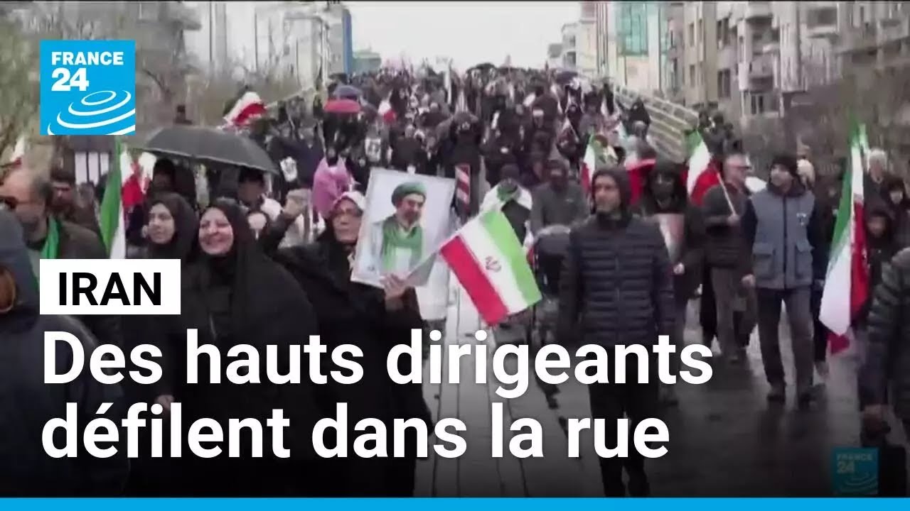 Iran : plusieurs hauts dirigeants ont participé à un défilé à Téhéran • FRANCE 24