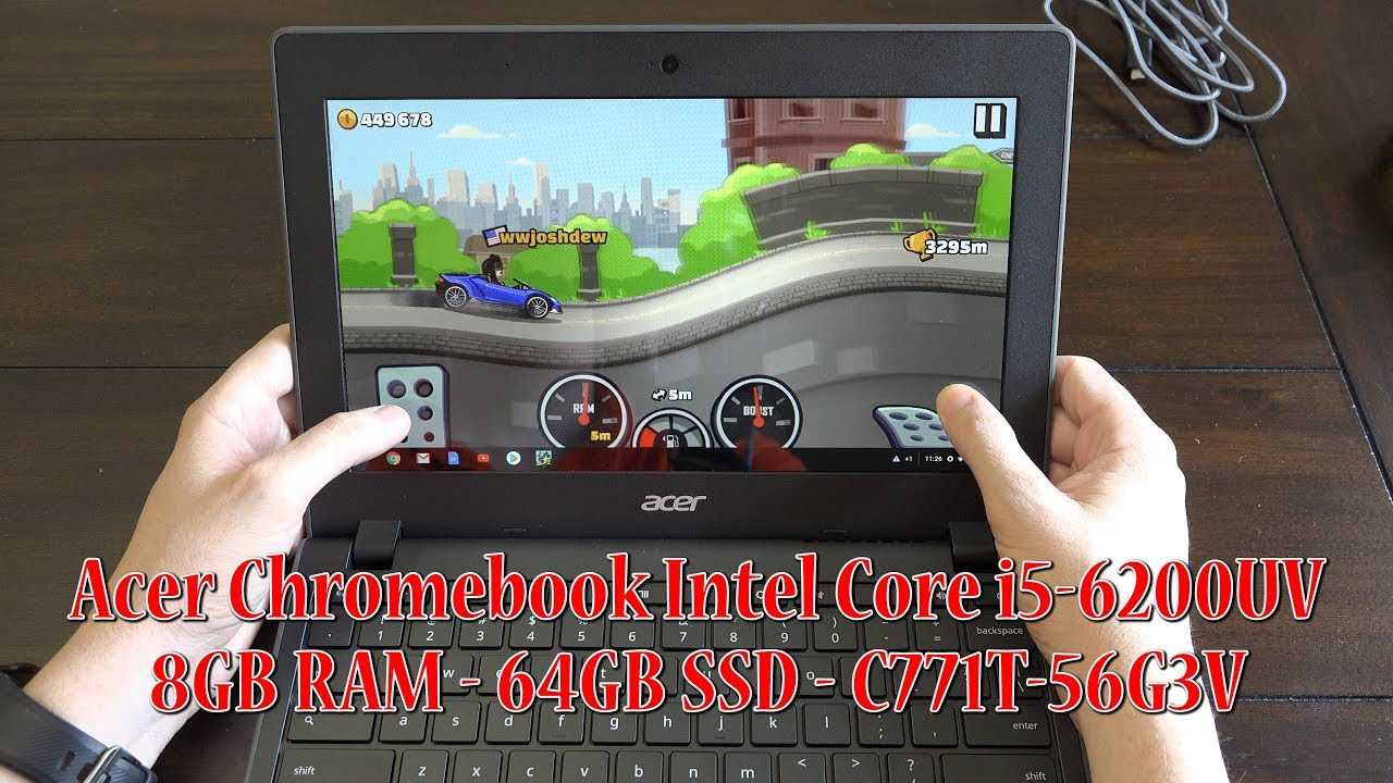 Acer Chromebook 11 i5 8GB RAM 64GB SSD (C771T-56G3)