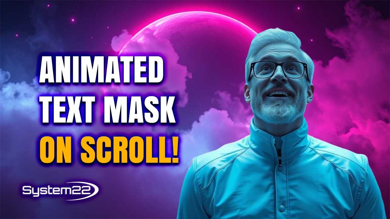 Make Your Divi Website Pop with Animated Text Masks on Scroll!