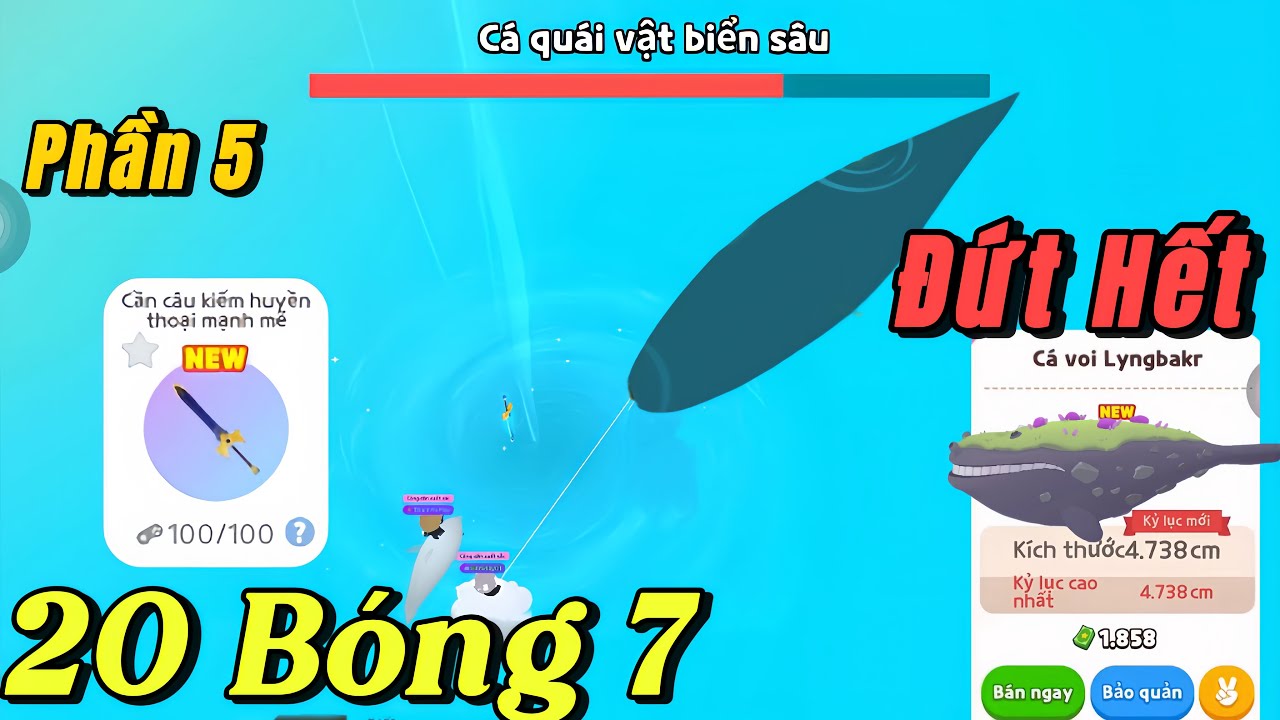 Play Together | Hành Trình săn Full Tất Cả loại Cá Bóng 7 “ Quái Vật Biển Sâu “ (Phần 5)