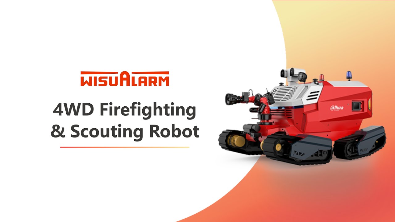 4WD Firefighting and Scouting Robot | Product | Wisualarm