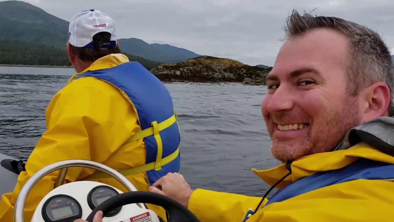 Princess Cruise Backcountry Zodiac excursion in Ketchikan
