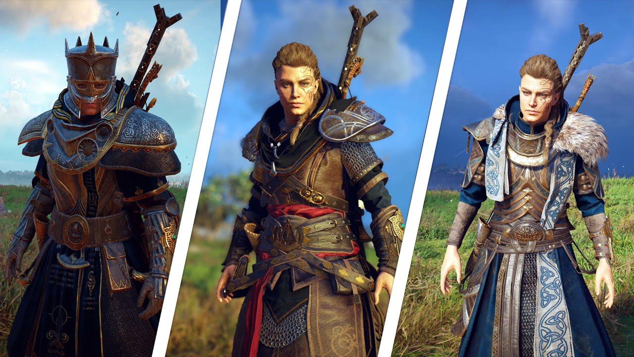 Assassin's Creed Valhalla - All Armor Sets for Female Eivor Showcase  (AC Valhalla)