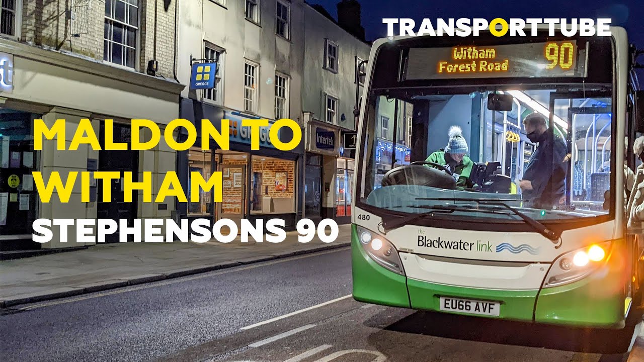 Maldon to Witham | Stephensons 90 | Realtime (NIght)