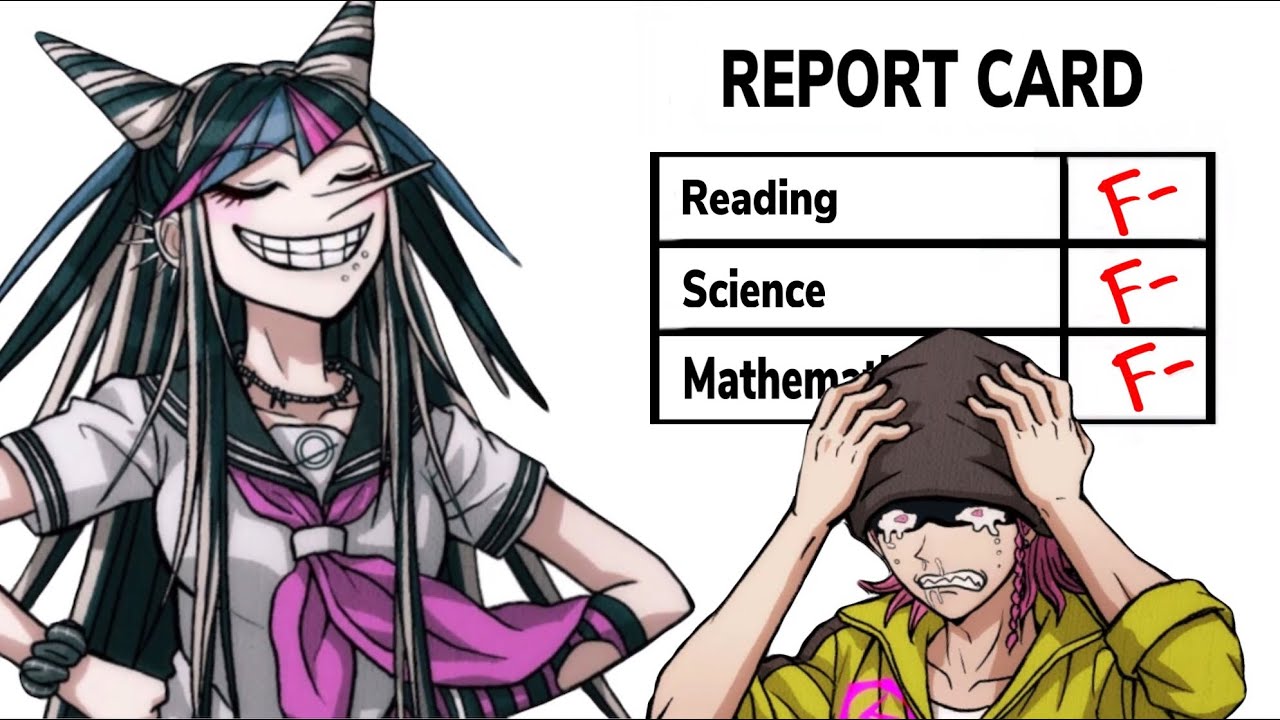 Danganronpa Report Cards.. 😬