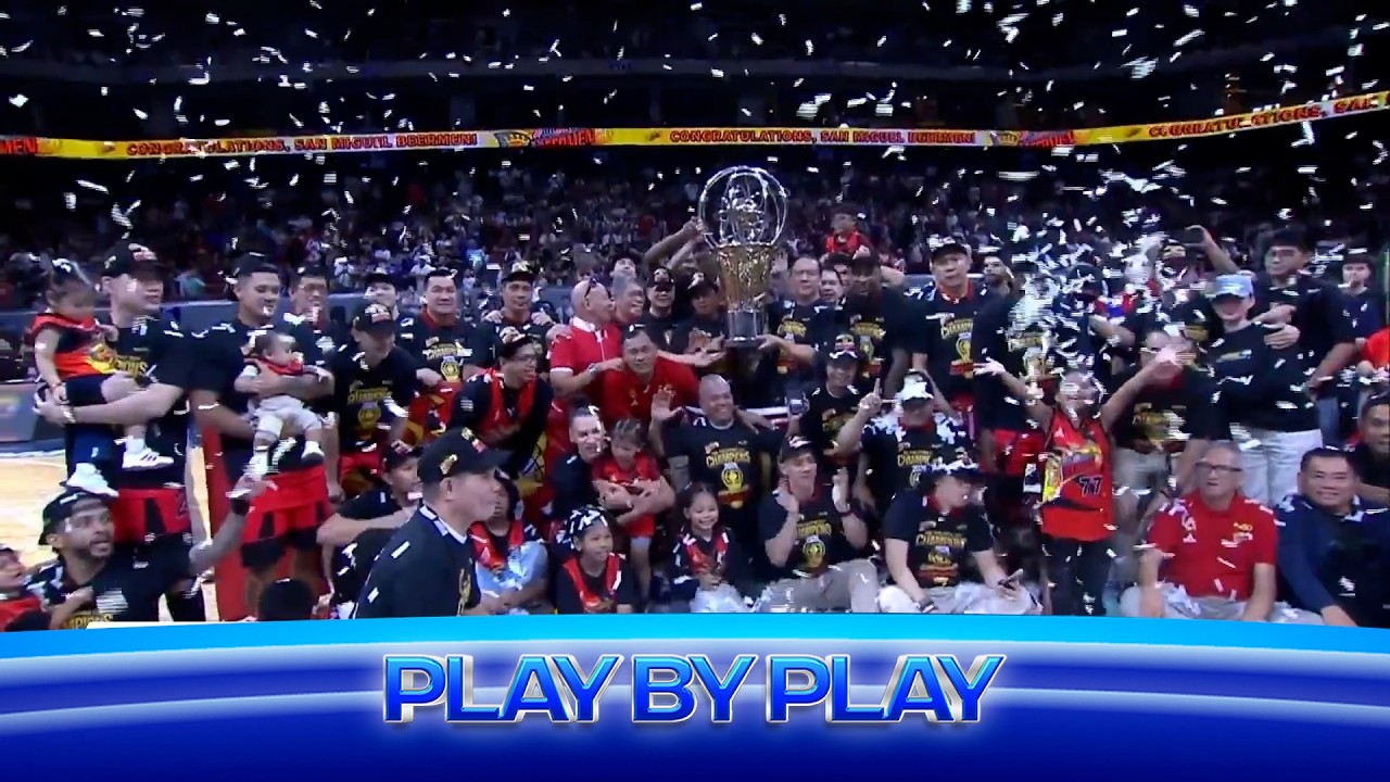 San Miguel takes out TNT in six to repeat as PBA Philippine Cup Champions