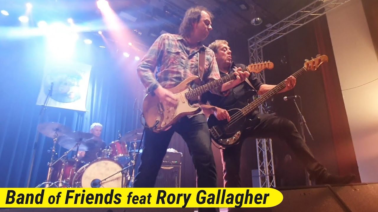 eine Zelebration der Begleiter an dem irischen Gitarrenhelden, der Rock und Blues Geschichte schrieb
