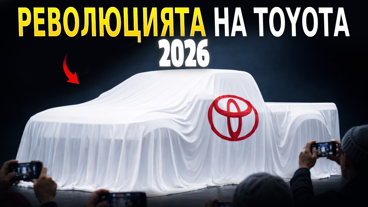 Toyota ОБЯВЯВА Своите НОВИ Пикапи За 2026 г. и Революционизира Пазара!!