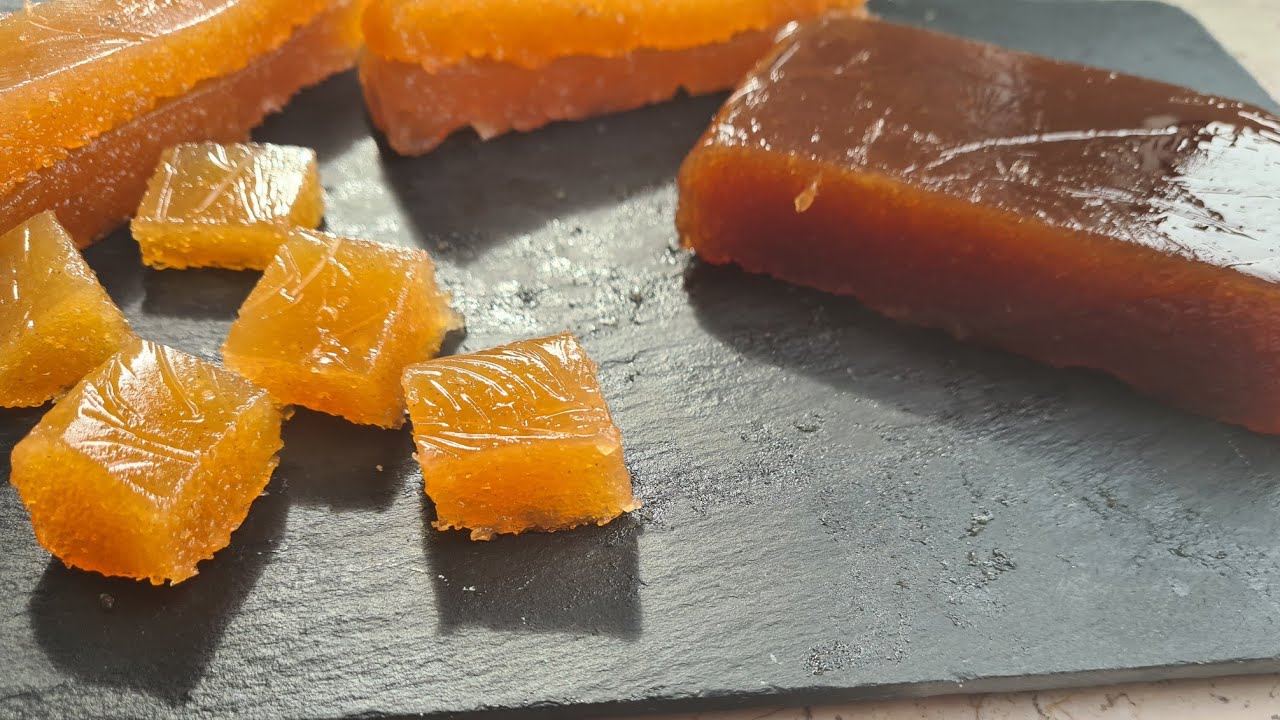 Dulce de membrillo معجون السفرجل  مربى السفرجل الاسباني سهل وناجح مليون في المئة